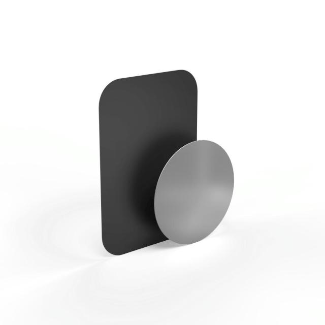Метална плочка за магнитна стойка HAMA Magnet, Черен/Сребрист- 2 бр