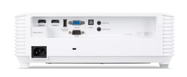 Мултимедиен проектор Acer Projector H6805BDa, DLP, 4K UHD (3840x2160), 4000 ANSI Lm, 20 000:1, 3D ready, HDR Comp., Auto Keystone, 24/7 oper., Low input lag, smart AptoidTV, 2xHDMI, VGA in, RS232, Audio in/out, 10W, 3.2Kg, Wireless dongle included, B