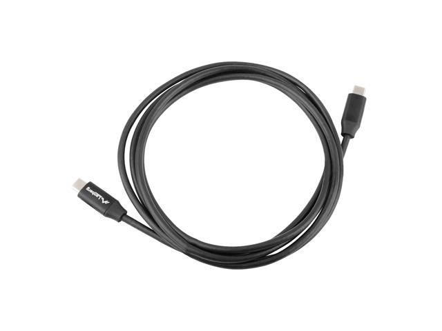 Кабел Lanberg USB-C M/M 2.0 cable 1m Quick Charge 4.0, black