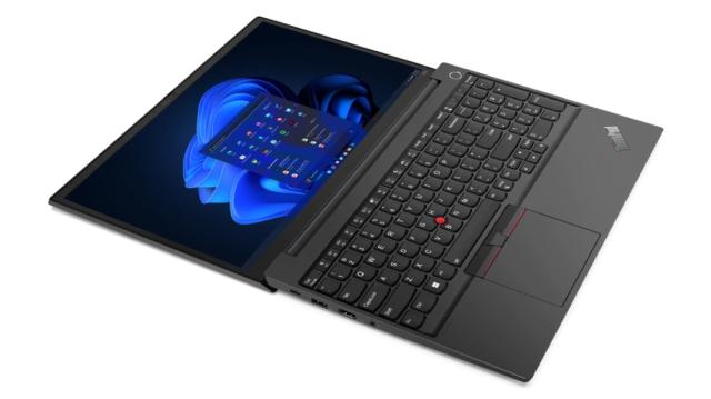 Лаптоп Lenovo ThinkPad E15 G4 Intel Core i5-1235U (up to 4.4GHz, 12MB), 16GB (8+8) DDR4-3200, 512GB SSD, 15.6" FHD (1920x1080) IPS AG, NVIDIA GeForce MX550/2GB, WLAN, BT, 1080p&IR Cam, Backlit KB, FPR, 3 cell, DOS, 3Y