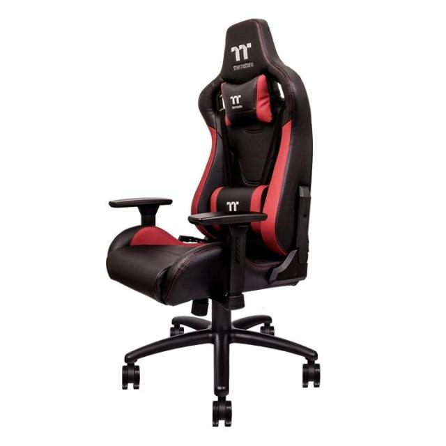 Геймърски стол TteSports U Fit, Черен/Червен