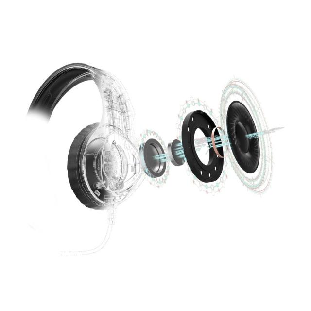 Геймърски слушалки Hama uRage Soundz 300, Микрофон, 3.5мм жак, Черен