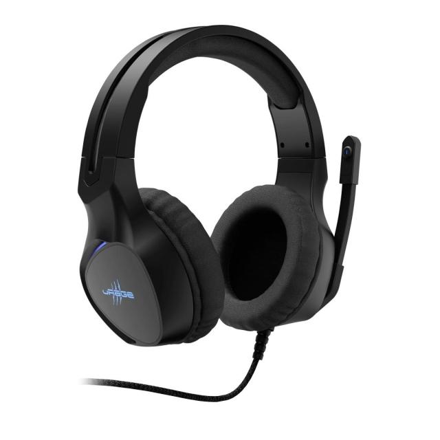 Геймърски слушалки Hama uRage SoundZ 400, Микрофон, USB Черен