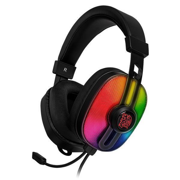 Геймърски слушалки TteSports Pulse G100, RGB, Черен