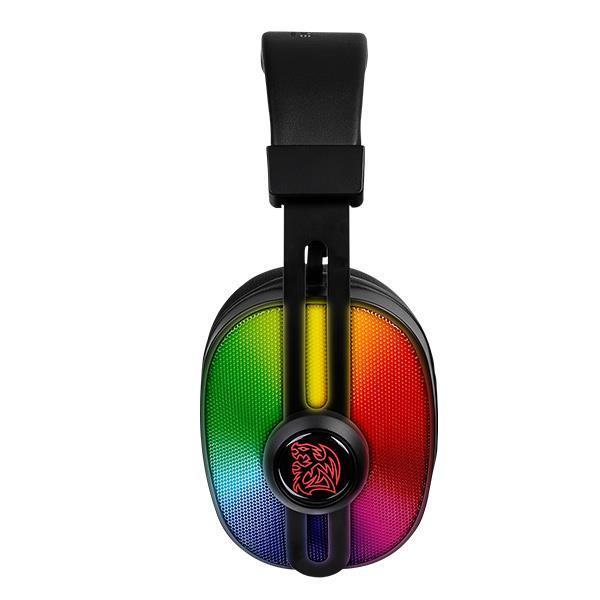 Геймърски слушалки TteSports Pulse G100, RGB, Черен