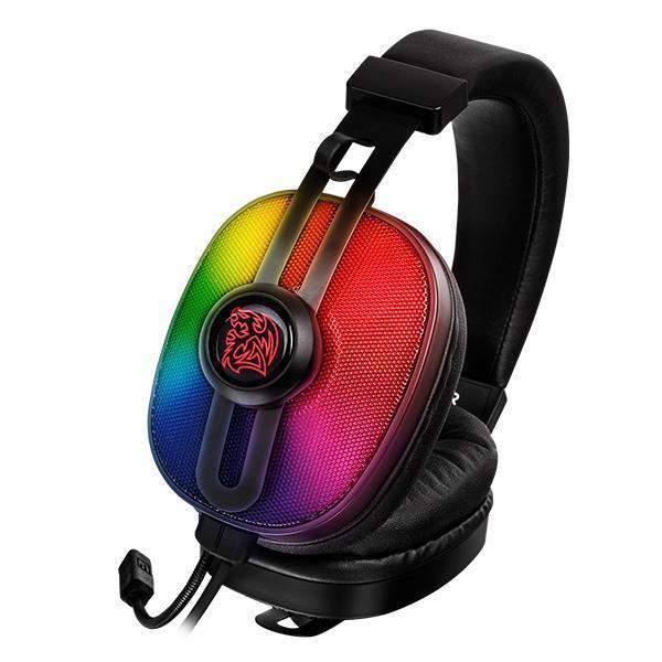 Геймърски слушалки TteSports Pulse G100, RGB, Черен