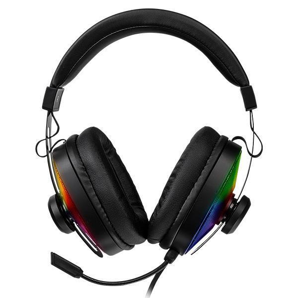 Геймърски слушалки TteSports Pulse G100, RGB, Черен