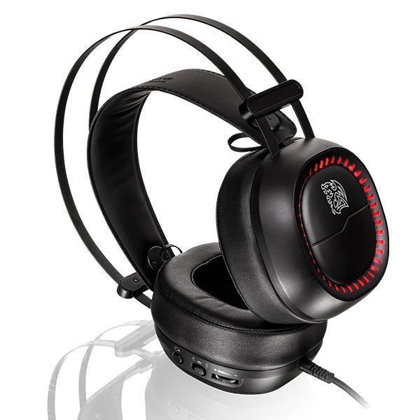 Геймърски слушалки TteSports Shock PRO, RGB, 7.1, Black