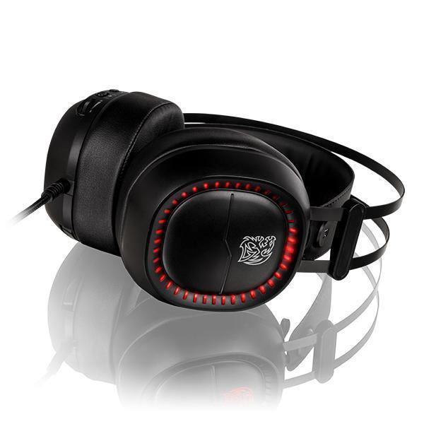 Геймърски слушалки TteSports Shock PRO, RGB, 7.1, Black