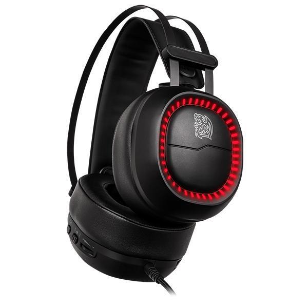 Геймърски слушалки TteSports Shock PRO, RGB, 7.1, Black