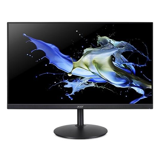 Монитор Acer CB242Ybmiprx,  23.8" Wide IPS LED, 1920x1080, AG, Flicker-Less, ZeroFrame, FreeSync HDR Ready, 1ms, 100M:1, 250 cd/m2, VGA, HDMI, DP, Audio in/out, Speakers, Black  