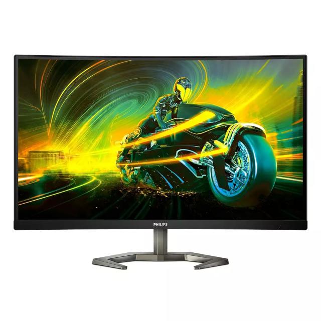 Монитор Philips 27M1C5500VL, 27" Curved 1500R VA WLED, 2560x1440@165Hz, 4ms GtG, 1ms MPRT, 250cd m/2, 4000:1, Mega Infinity DCR, Adaptive sync, FlickerFree, Low Blue Light, Tilt, 2xHDMI, DP