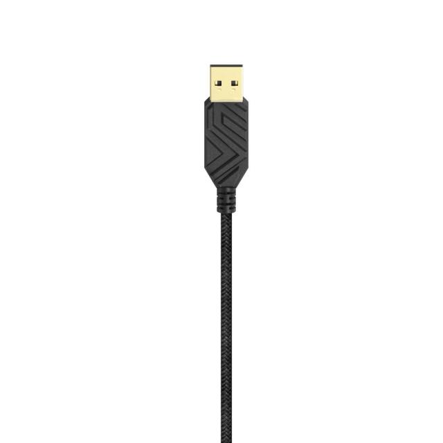 Геймърски слушалки Hama uRage Soundz 320 7.1, Микрофон, USB, Черен