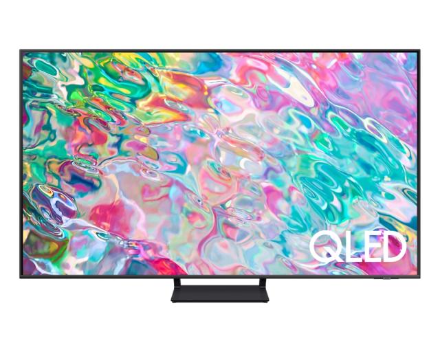Телевизор Samsung 65" 65Q70B QLED FLAT, SMART, 3400 PQI, Dual LED, Quantum HDR, HDR 10+, Dolby Digital Plus, Bixby, Bluetooth, 4xHDMI, 2xUSB, LAN, Digital Audio, Frameless, Tizen, Titan Gray