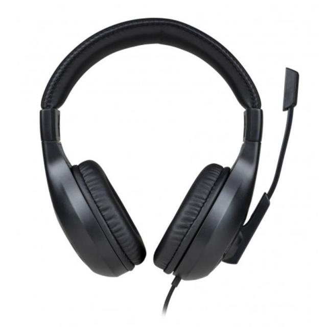 Геймърски слушалки Nacon Bigben XBox X Official Headset V1 Black, Микрофон, Черен