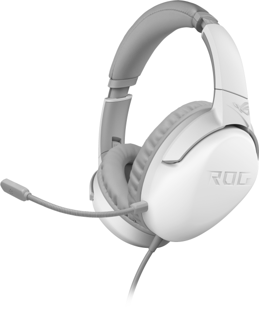 Геймърски слушалки ASUS ROG Strix Go Core Moonlight White