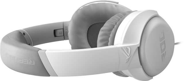 Геймърски слушалки ASUS ROG Strix Go Core Moonlight White