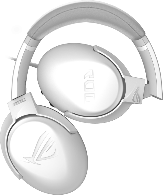 Геймърски слушалки ASUS ROG Strix Go Core Moonlight White
