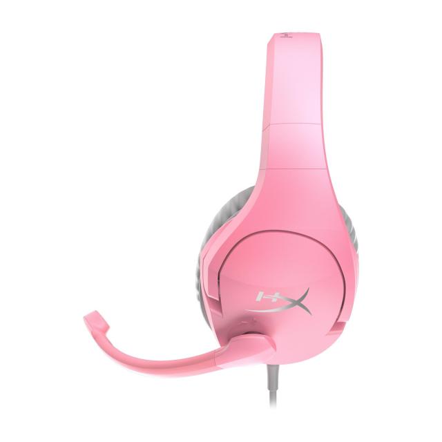 Геймърски слушалки HyperX, Cloud Stinger Pink, Микрофон, Розово