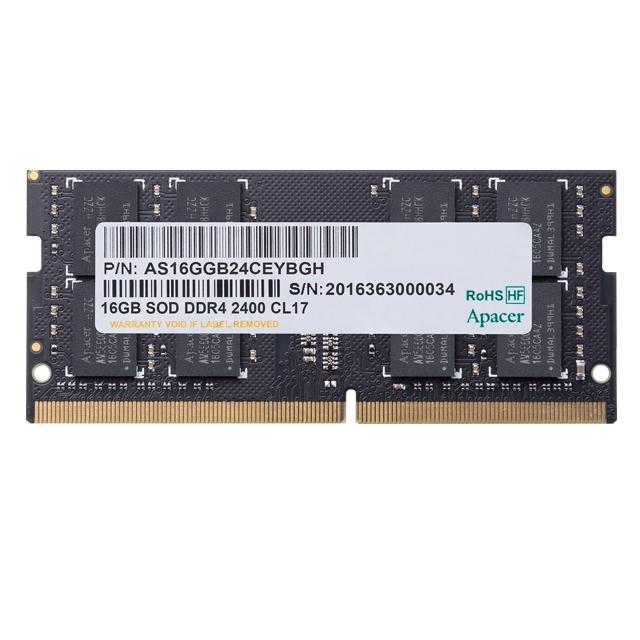Памет Apacer 16GB DDR4 2400MHz, SO-DIMM, 1.2V