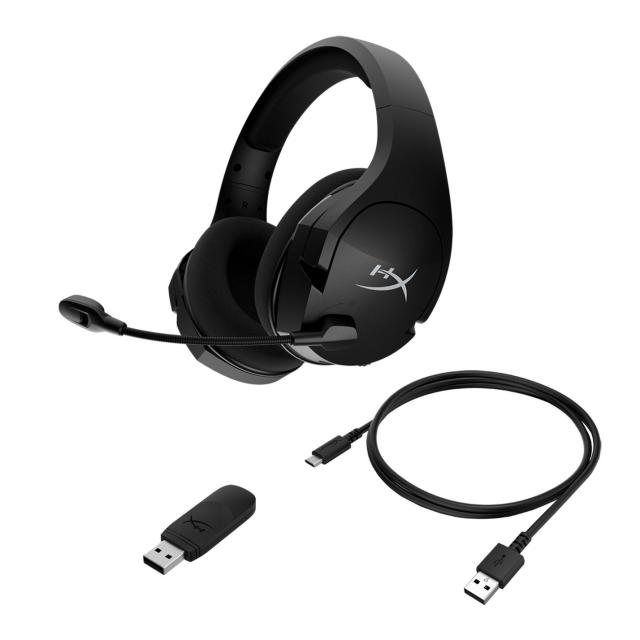 Геймърски слушалки HyperX Cloud Stinger Core, Безжични, 7.1, Микрофон, Черен