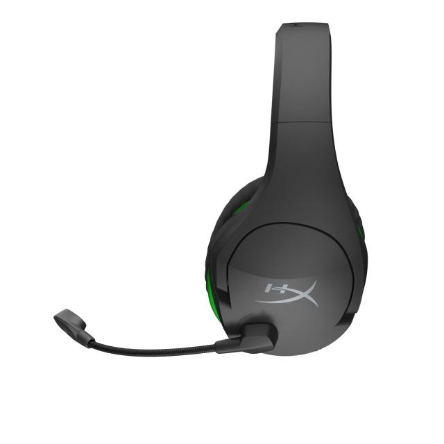 Геймърски слушалки HyperX CloudX Stinger Core, Безжични, Микрофон, Черен/Зелен