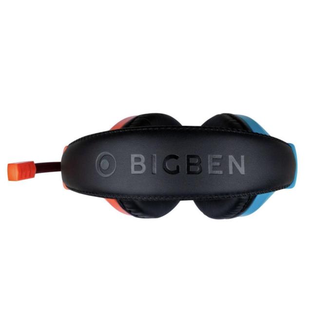 Геймърски слушалки Nacon Bigben Nintendo Switch Headset V1, Микрофон, Червен/Син