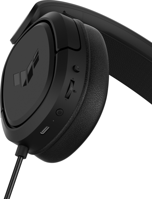 Геймърски слушалки ASUS TUF Gaming H1 Wireless, 2.4 GHz, 7.1 Surround Sound