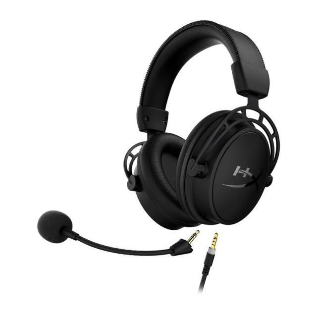 Геймърски слушалки HyperX Cloud Alpha Blackout, Черен