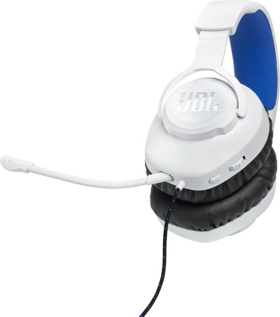 Геймърски слушалки JBL Quantum 100P PS5 White