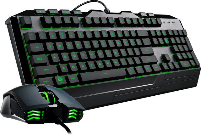 Геймърски комплект мишка с клавиатура Cooler Master, Devastator 3, RGB