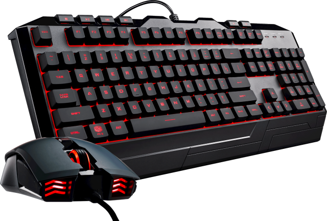 Геймърски комплект мишка с клавиатура Cooler Master, Devastator 3, RGB