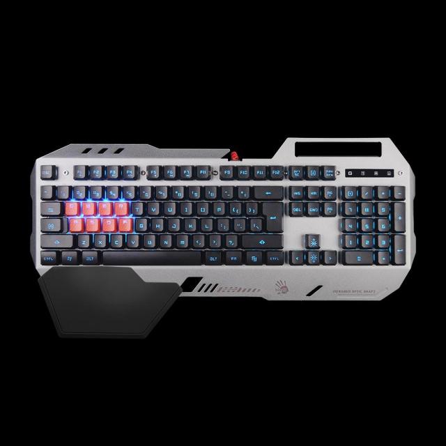 Геймърска полу-механична клавиатура A4tech Bloody, B2418, Neon-glare, Light Strike Optical Mechanical switch