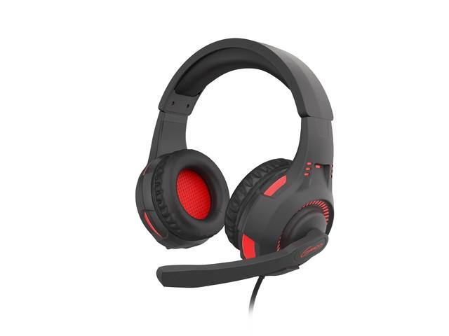 Слушалки Genesis Gaming Headset  Radon 200 7.1 With Microphone Black-Red USB