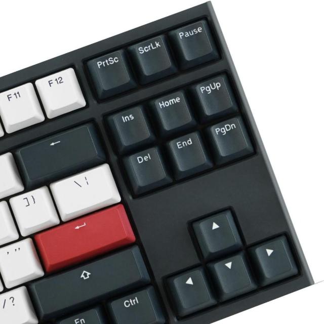 Геймърскa механична клавиатура Ducky One 2 Tuxedo TKL, Cherry MX Blue