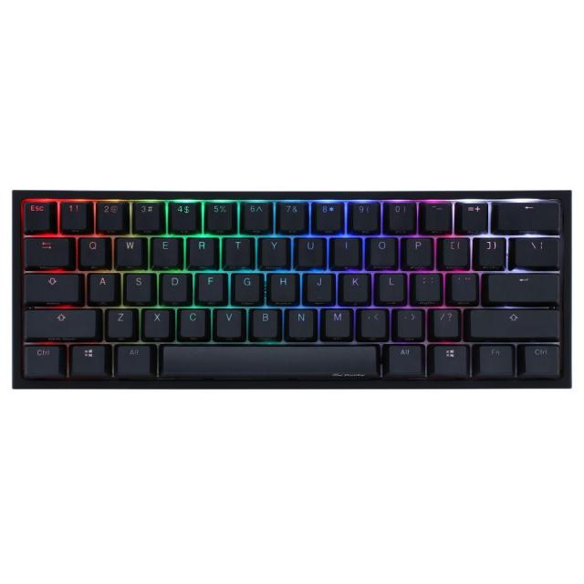 Геймърскa механична клавиатура Ducky One 2 Mini V2 RGB, Cherry MX Black