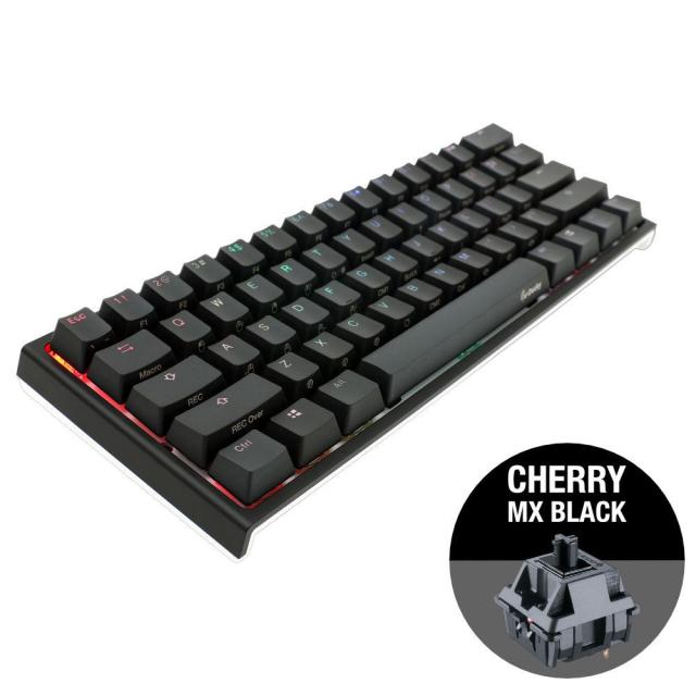 Геймърскa механична клавиатура Ducky One 2 Mini V2 RGB, Cherry MX Black