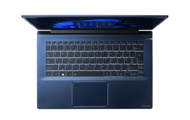 Лаптоп Dynabook Toshiba Portege X40-K-13B, Intel Core i7-1260P, DDR4 3200 16 GB (2x8), M.2 PCIe 1T SSD Gen4, 14.0 FHD IPS 250 nit non-glare, HD Camera, Bluetooth, Intel 11ax+acagn+BT (2x2), Win Professional, Blue, backlight KB, 3Y Gold On-site Europe