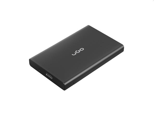 Кутия за твърд диск uGo HDD/SSD Enclosure Marapi SL130 SATA 2.5" USB 3.0 Toolless Black