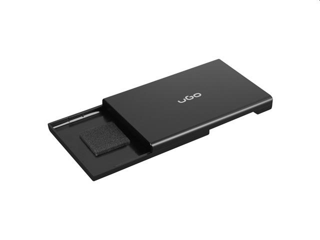 Кутия за твърд диск uGo HDD/SSD Enclosure Marapi SL130 SATA 2.5" USB 3.0 Toolless Black