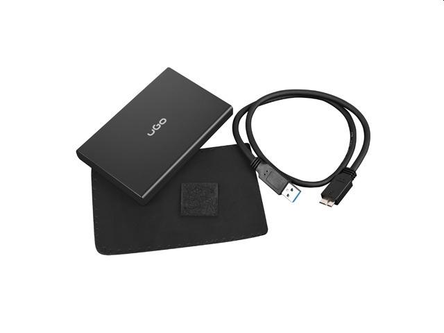 Кутия за твърд диск uGo HDD/SSD Enclosure Marapi SL130 SATA 2.5" USB 3.0 Toolless Black