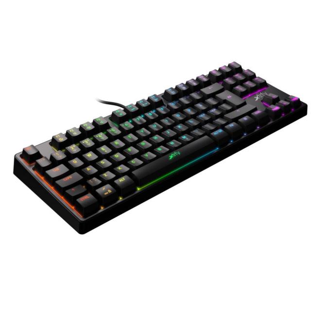 Геймърскa механична клавиатура Xtrfy K4 TKL RGB Kailh Red Switch, UK Layout