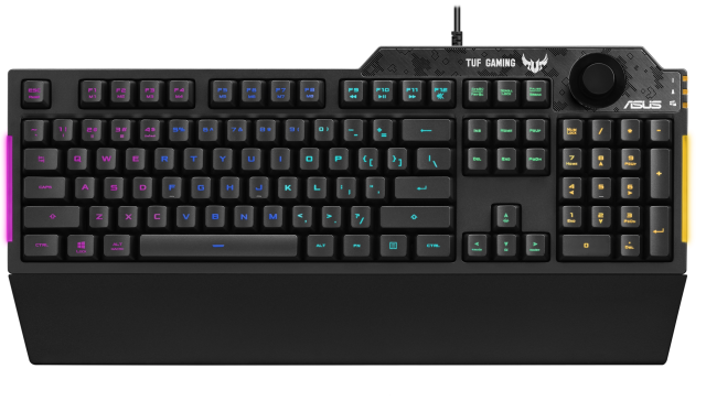 Геймърска клавиатура ASUS TUF Gaming K1, Armoury Crate, AURA Sync RGB