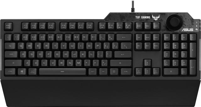 Геймърска клавиатура ASUS TUF Gaming K1, Armoury Crate, AURA Sync RGB