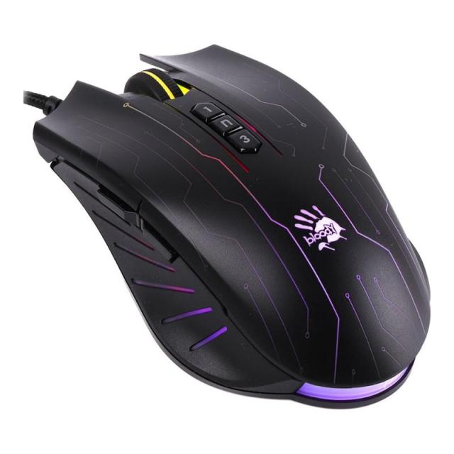 Геймърска клавиатура и мишка A4tech Bloody Illuminate, Подсветка, B150N+N81, Черен