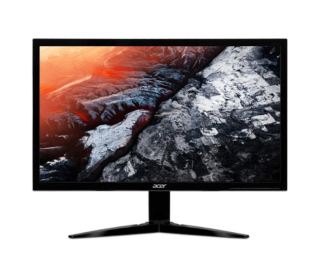 Монитор Acer KG241QSbiip, 23.6" TN, Anti-Glare, FreeSync, Flicker-Less, 1ms (up to 0.5ms), 100M:1, 300 cd/m2, 1920x1080 FHD, 165Hz, 2xHDMI, DP, Tilt, Black