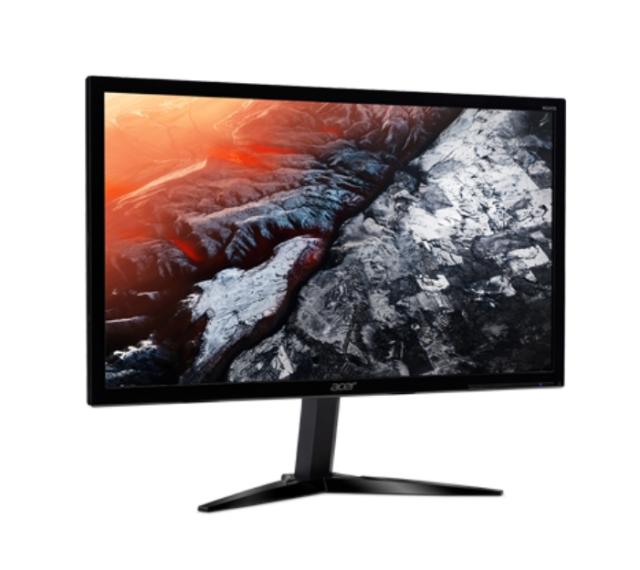 Монитор Acer KG241QSbiip, 23.6" TN, Anti-Glare, FreeSync, Flicker-Less, 1ms (up to 0.5ms), 100M:1, 300 cd/m2, 1920x1080 FHD, 165Hz, 2xHDMI, DP, Tilt, Black