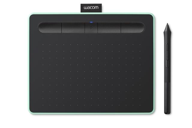 Таблет Wacom Intuos M Bluetooth Pistachio + Transcend 4-Port HUB, USB 3.1 Gen 1