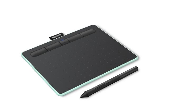 Таблет Wacom Intuos M Bluetooth Pistachio + Transcend 4-Port HUB, USB 3.1 Gen 1