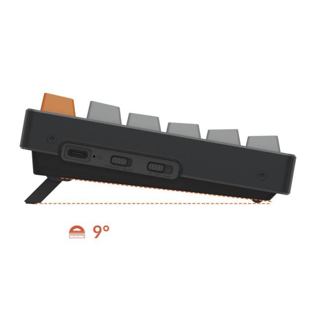 Геймърска механична клавиатура Keychron K10 Hot-Swappable Full-Size Gateron Blue Switch RGB LED ABS